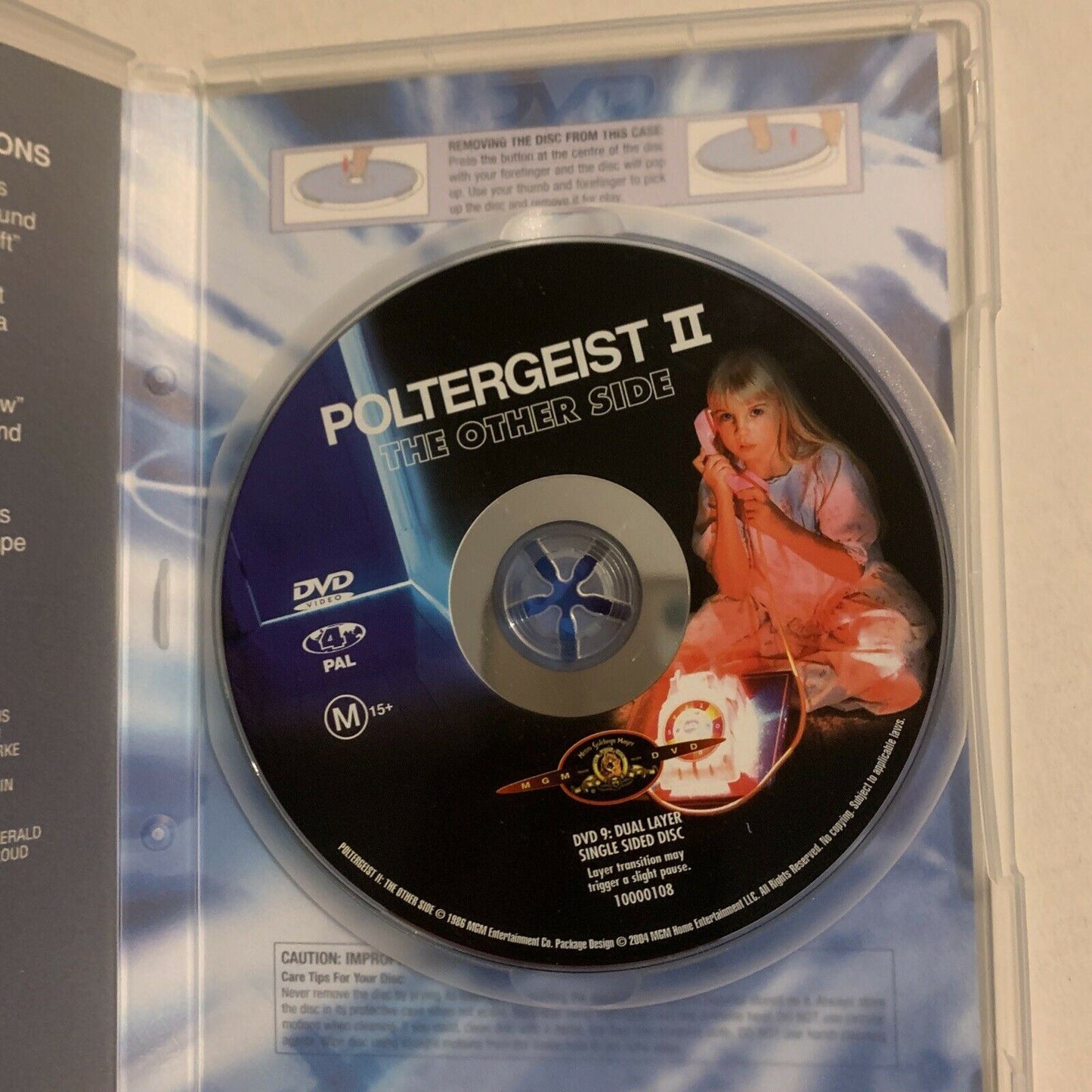 Poltergeist II 2 - The Other Side (DVD, 1986) Region 4