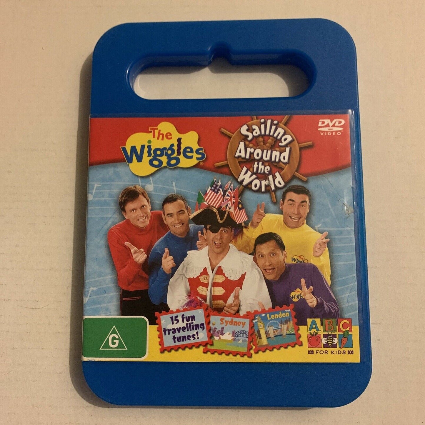 4x The Wiggles DVD: Sailing The World / Wiggle House / Hot Potatoes / Dance