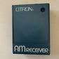 Vintage Citron Portable AM Radio Receiver