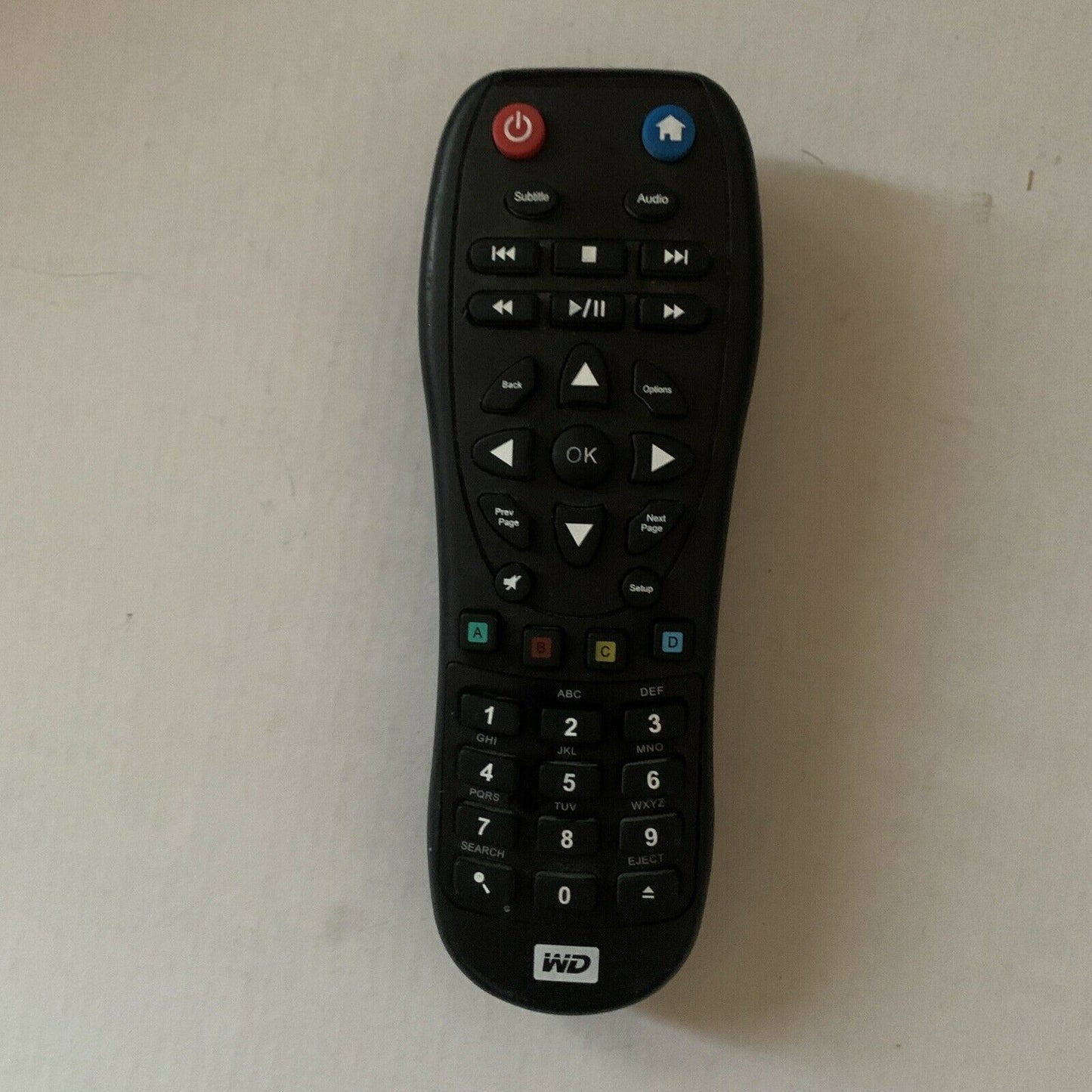 Genuine WD KWSB0865F101 WDTV Media Player Remote Control