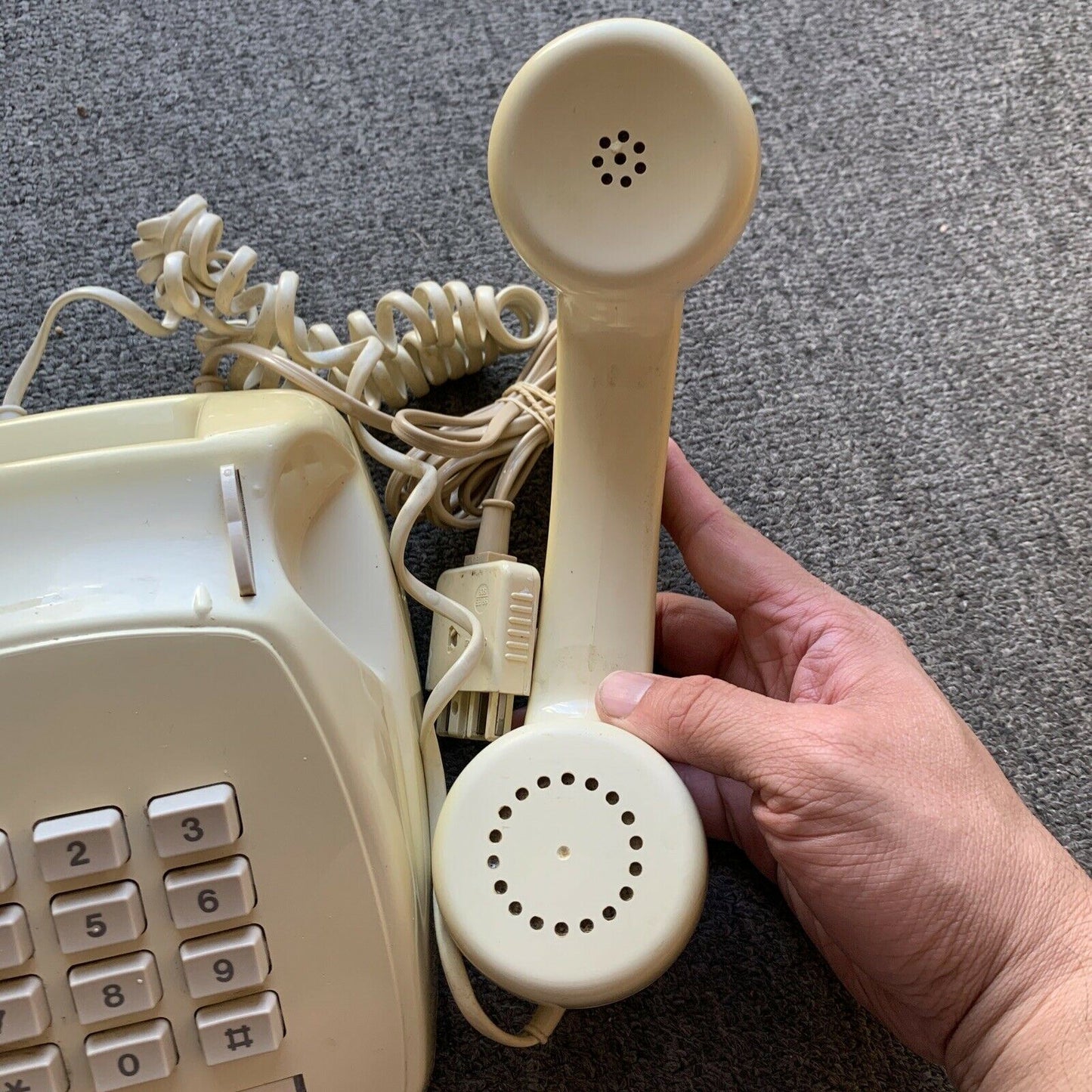 VINTAGE Telecom Phone Push Button Phone 1980's