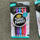 *New* 2x Crayola Take Note! 5 Washable Gel Pens