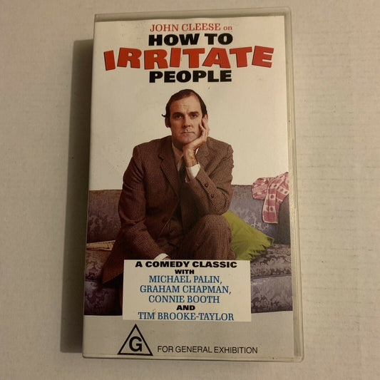 John Cleese on How to Irritate People (VHS, 1969) Rare Mockumentary Comedy