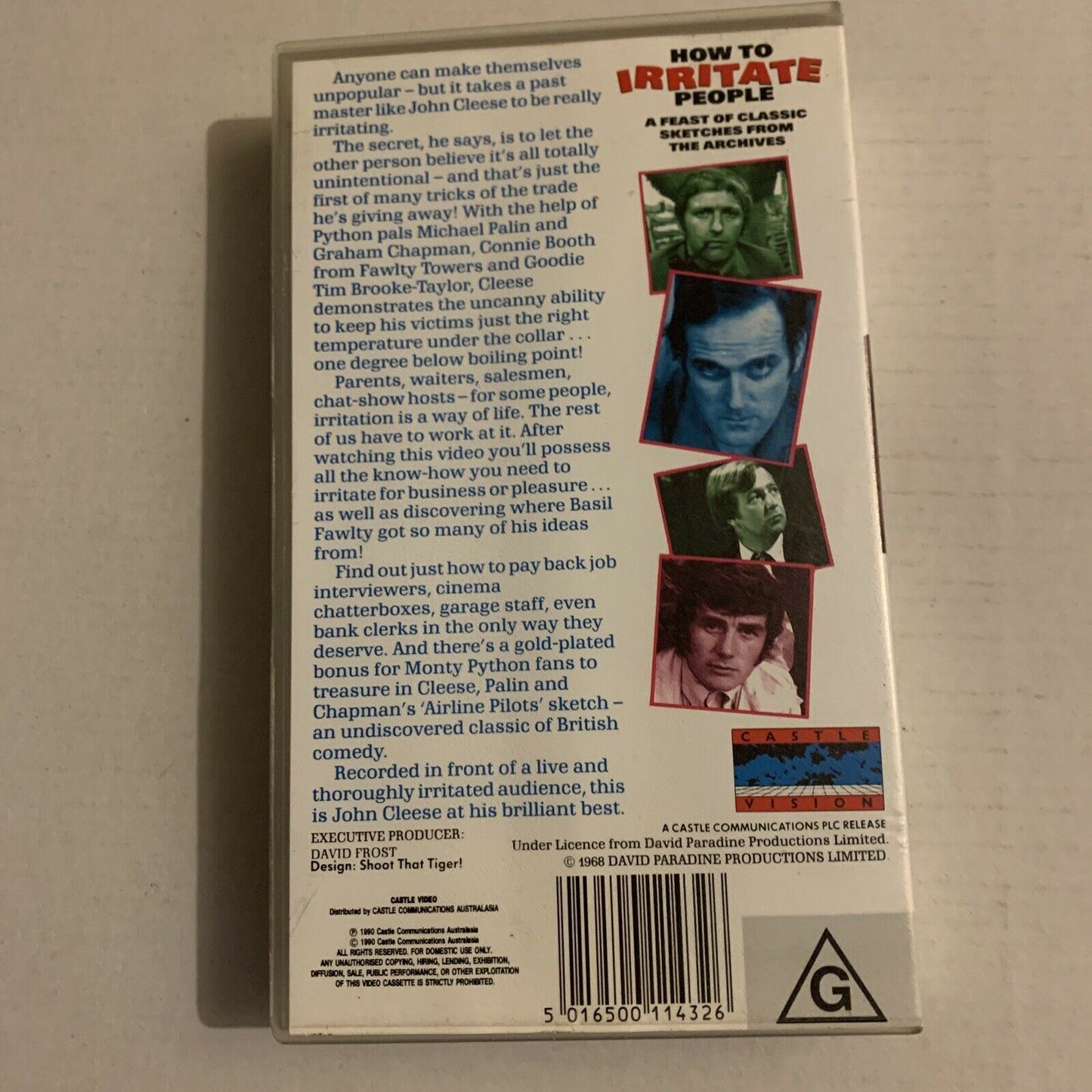 John Cleese on How to Irritate People (VHS, 1969) Rare Mockumentary Co ...