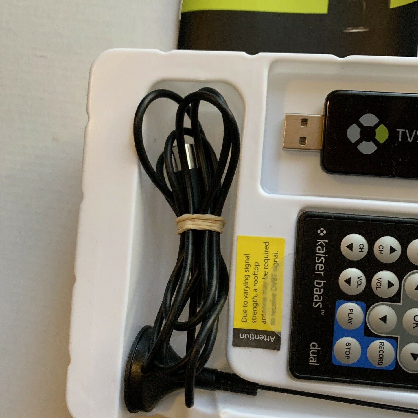 Kaiser Baas TV Stick Dual USB Digital HDTV Tuner & Digital Radio FM with Remote