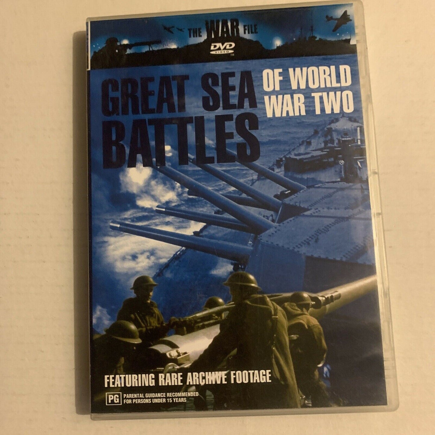 The War Files - Allied Fighters & Great Sea Battles Of WW2 (DVD, 1997, 2-Disc)