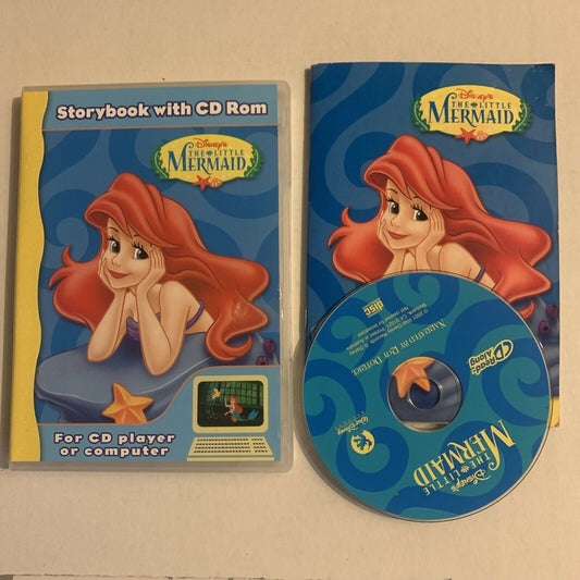 Disney's: The Little Mermaid - Storybook With CDROM For PC / Mac