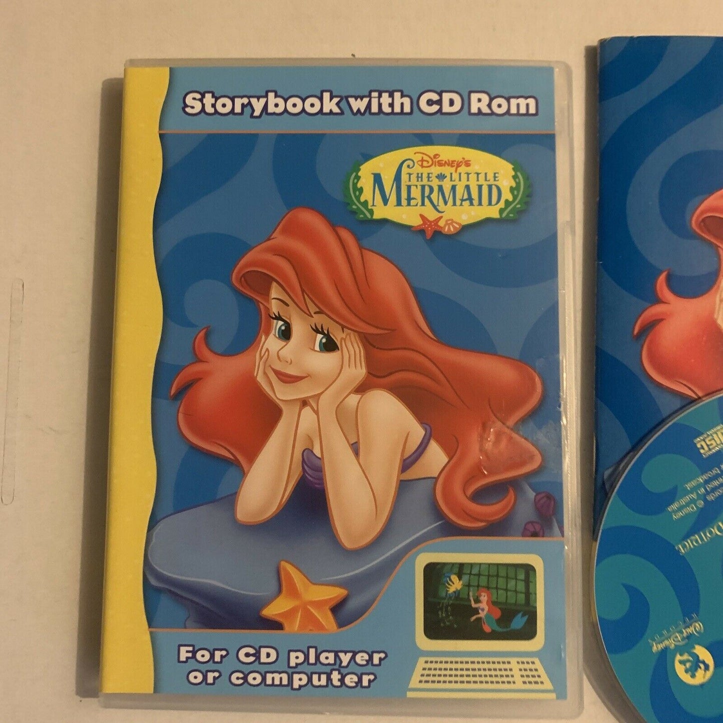 Disney's: The Little Mermaid - Storybook With CDROM For PC / Mac