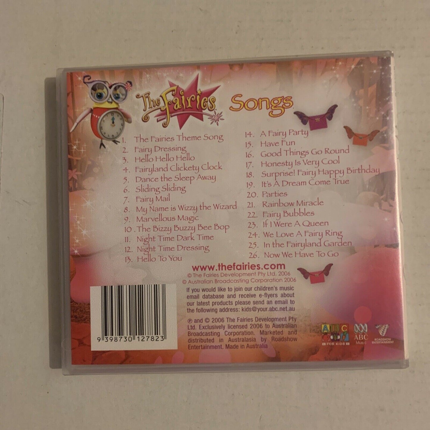 The Fairies: Fairy Magic - 26 Songs For Kids  (CD, 2006)