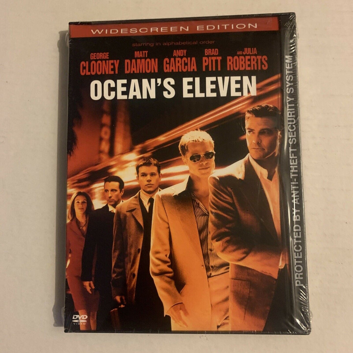 *New Sealed* Ocean's Eleven (DVD, 2001) George Clooney, Brad Pitt. Region 1