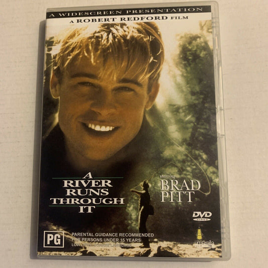 A River Runs Through It (DVD, 1992) Brad Pitt Region 4