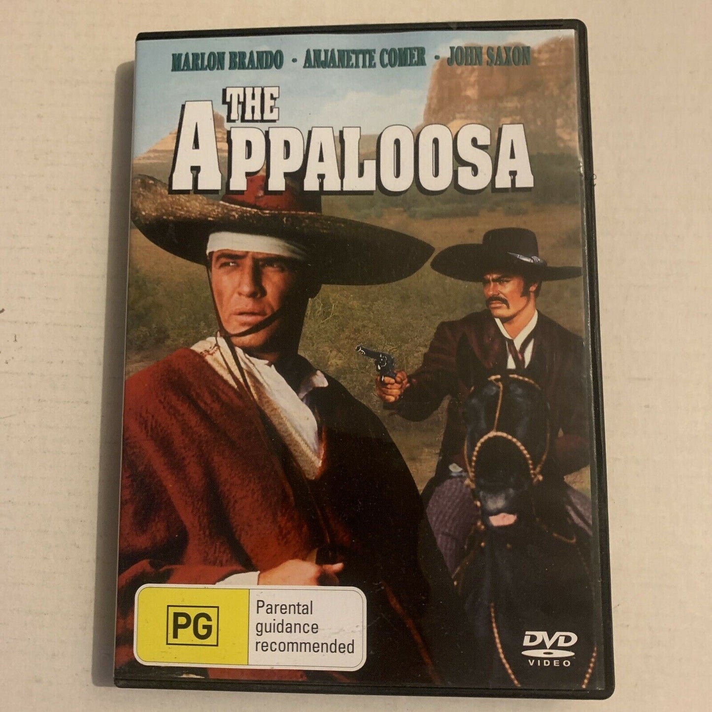 The Appaloosa (DVD, 1966) Marlon Brando. Region 4&2