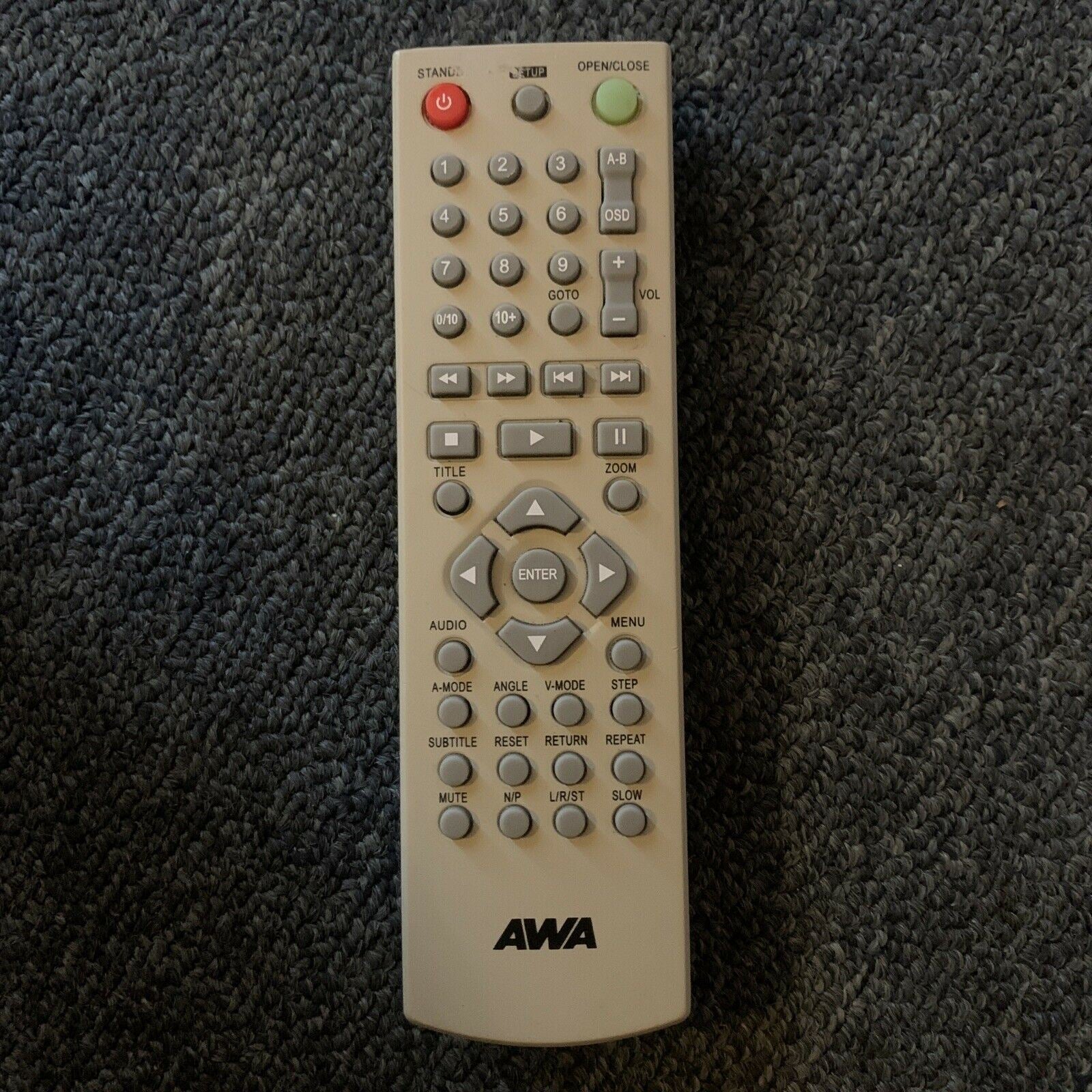 Awa Remote Control For DVD Player – Retro Unit