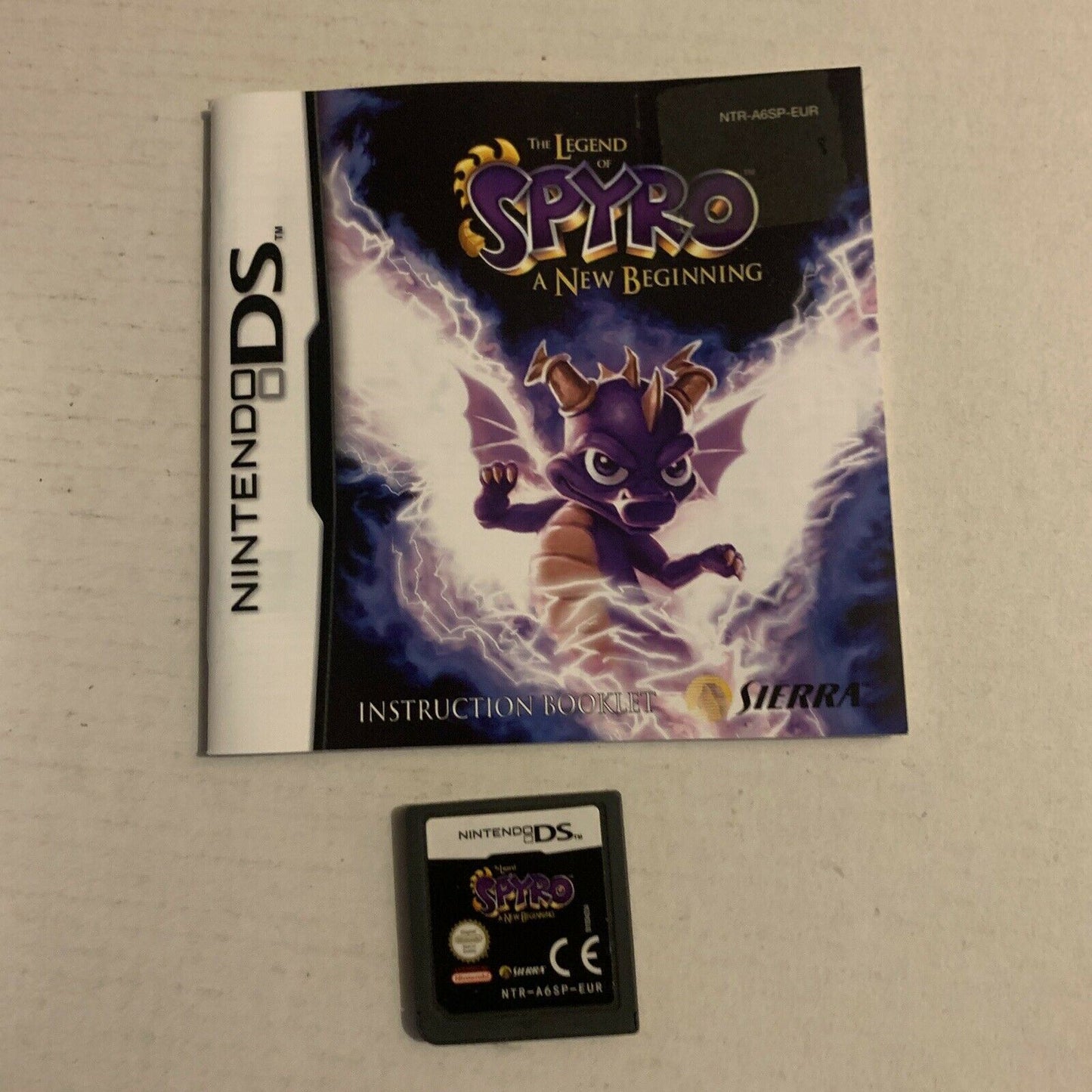 The Legend Of Spyro: A New Beginning (Nintendo DS) With Manual