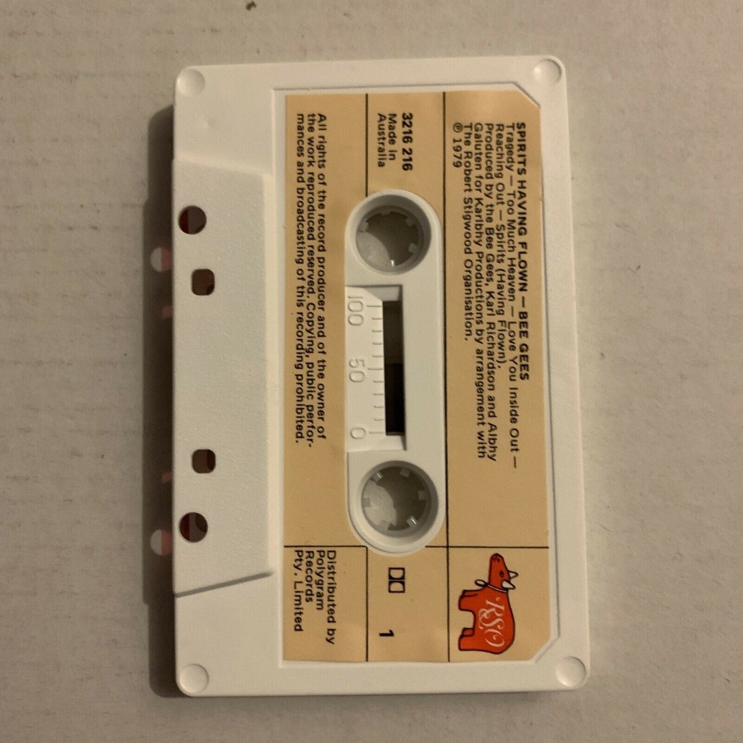 Bee Gees - Spirits Having Flown (Cassette Tape, 1979)