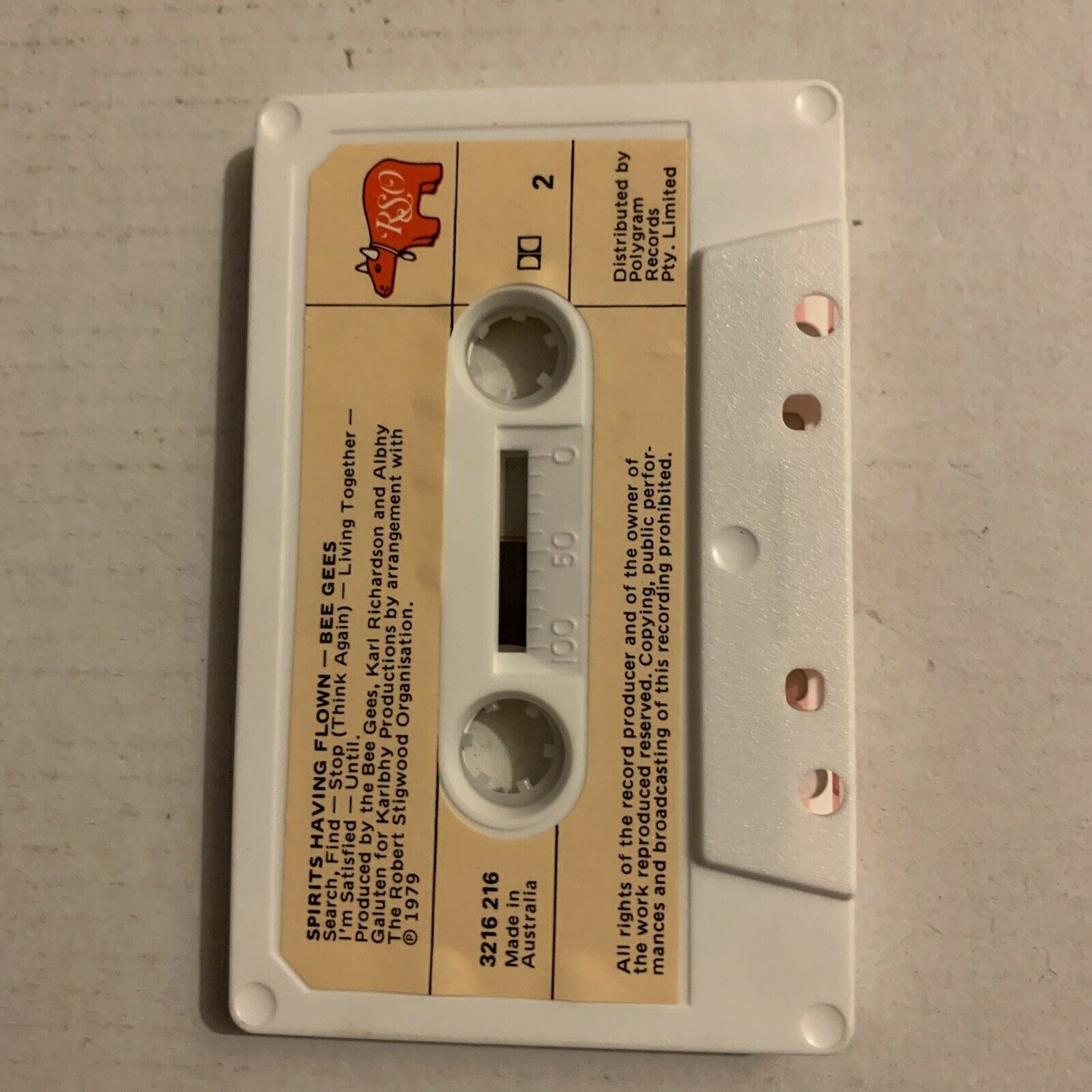 Bee Gees - Spirits Having Flown (Cassette Tape, 1979) – Retro Unit