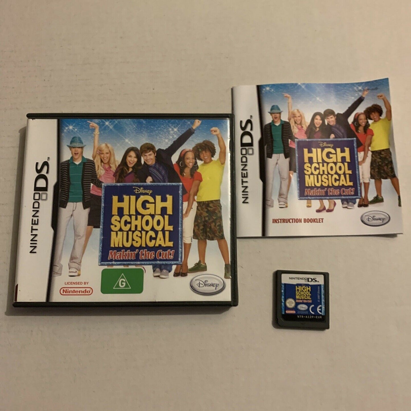 Disney: High School Musical - Making The Cut! Nintendo DS With Manual