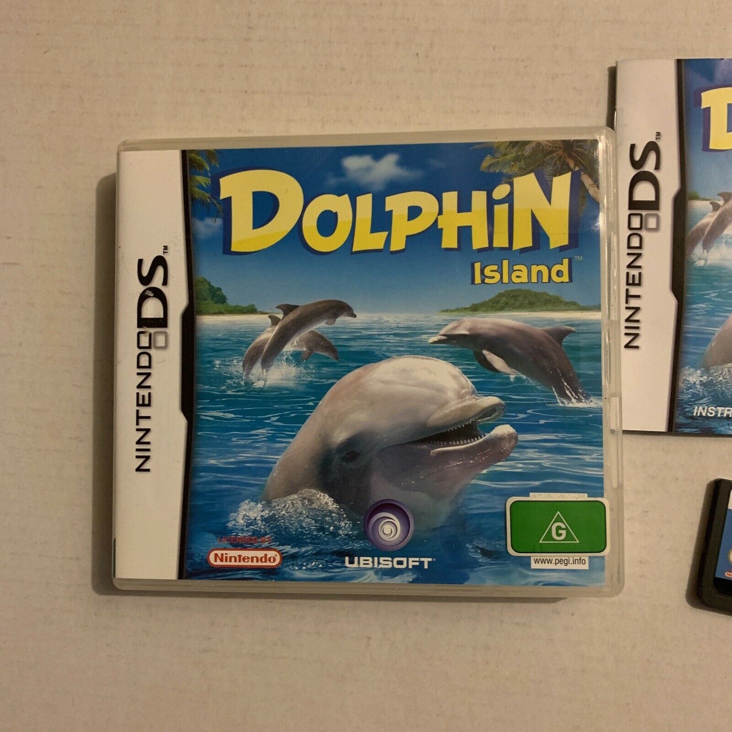 DOLPHIN ISLAND (Nintendo DS) With Manual