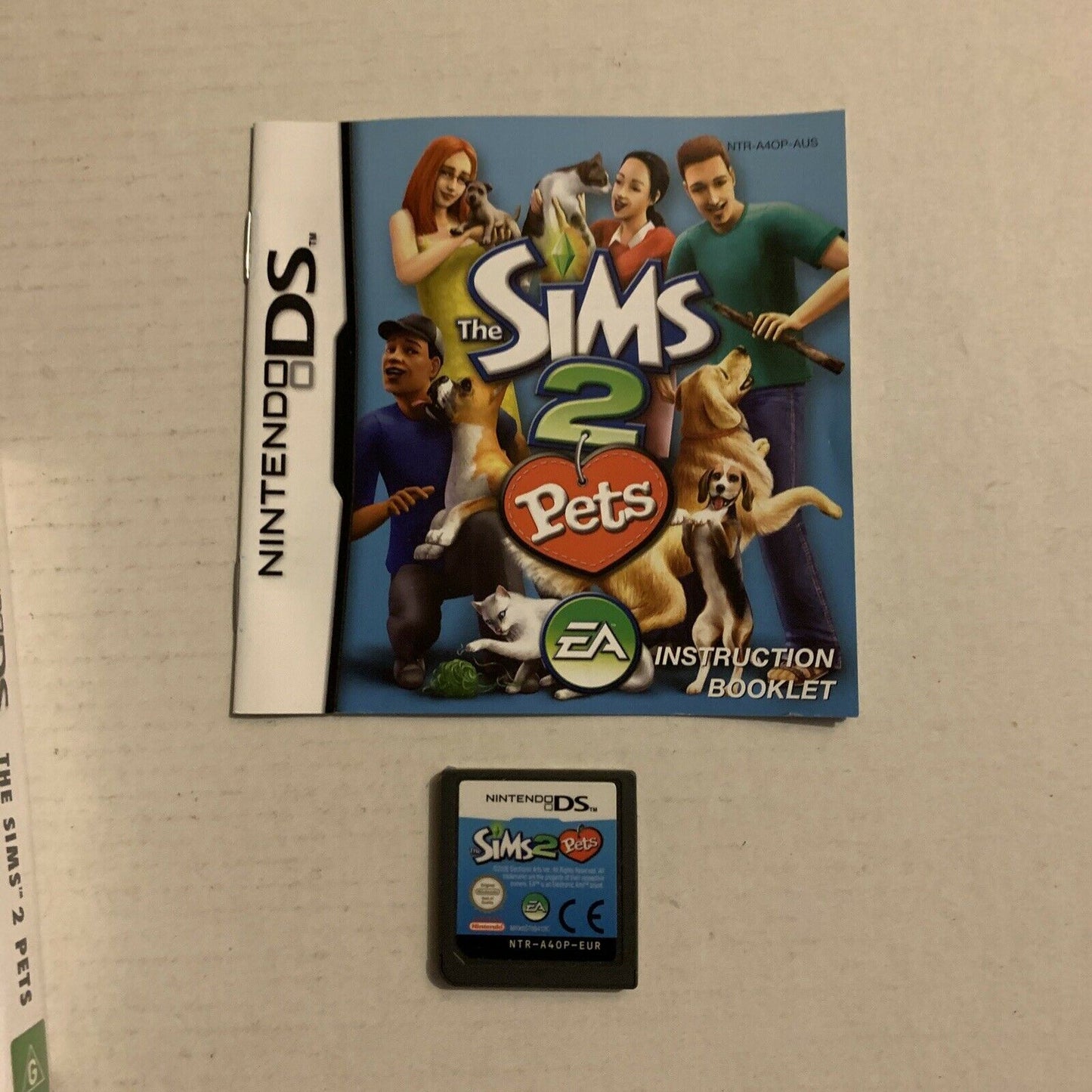 The Sims 2: Pets - Nintendo DS Game with Manual