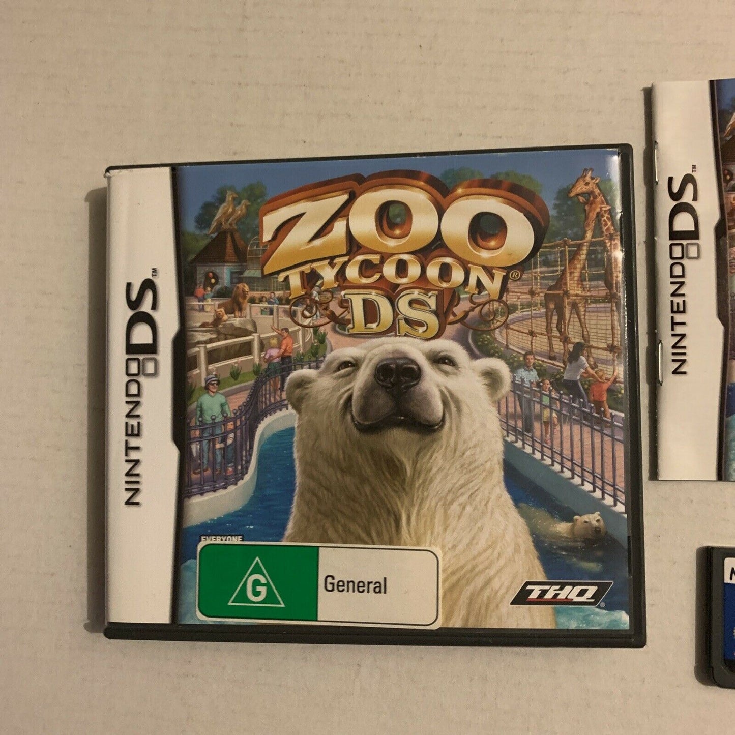 Zoo Tycoon DS - Nintendo DS With Manual