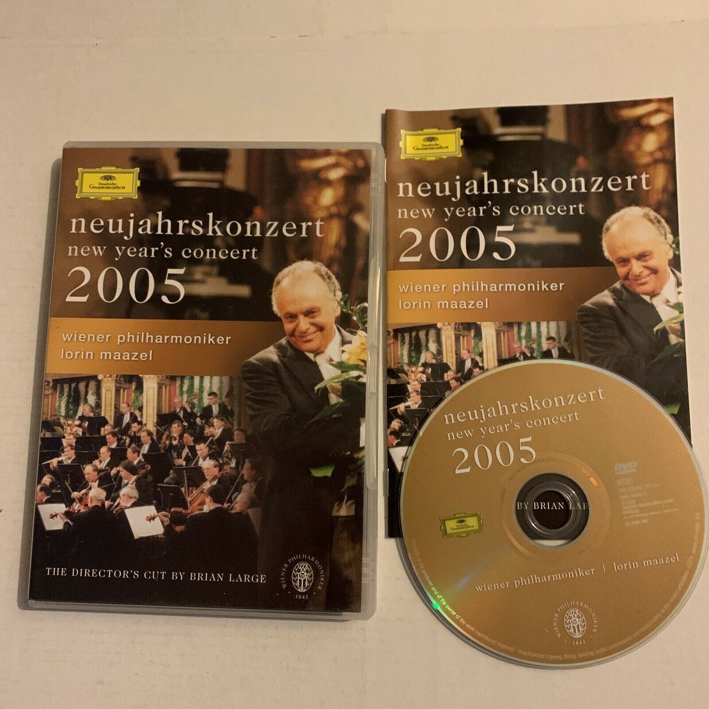 Neujahrskonzert New Year's Concert 2005 (DVD) Wiener Philharmoniker. All Regions