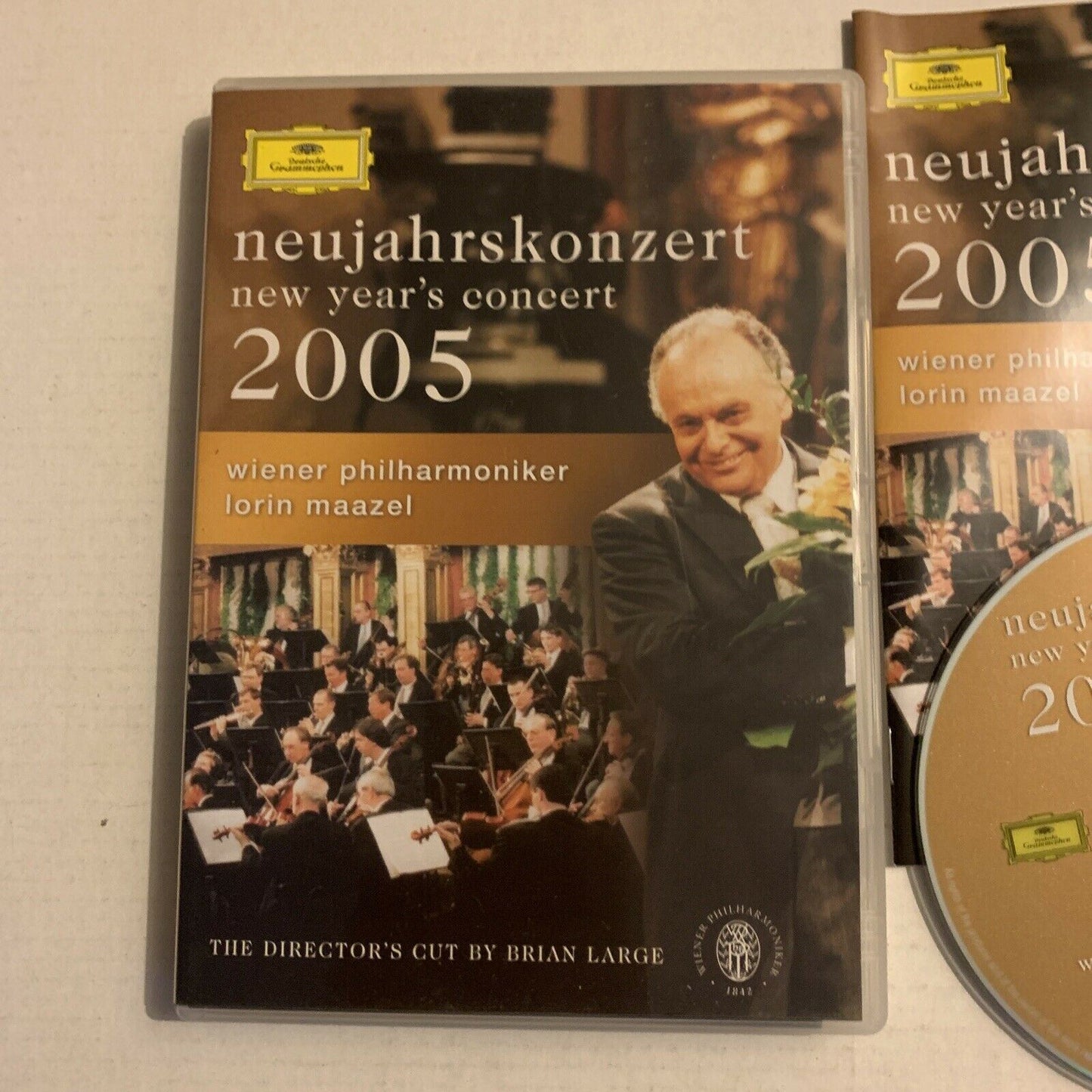 Neujahrskonzert New Year's Concert 2005 (DVD) Wiener Philharmoniker. All Regions