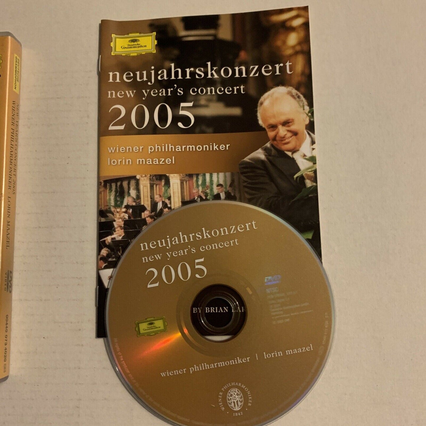 Neujahrskonzert New Year's Concert 2005 (DVD) Wiener Philharmoniker. All Regions