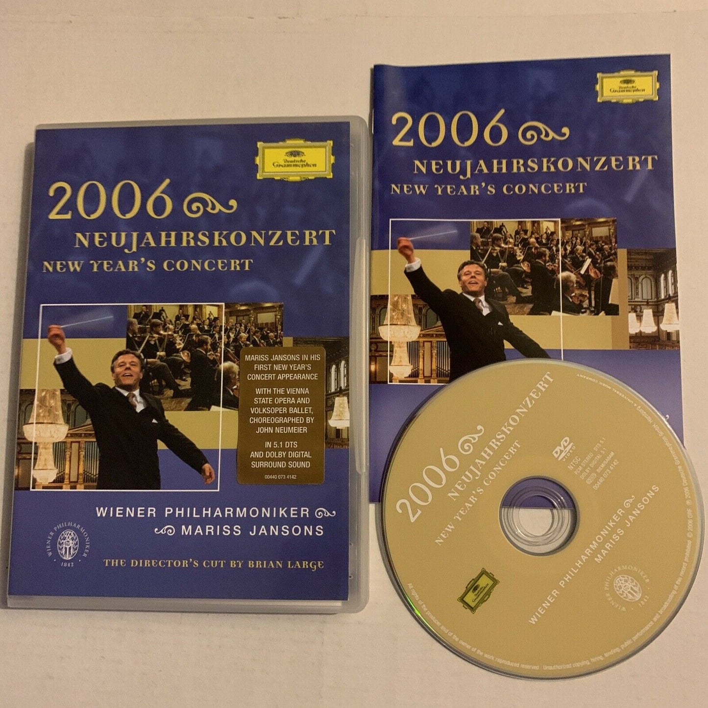2006 Neujahrskonzert - New Year's Concert (DVD) Wiener Philharmoniker All Region