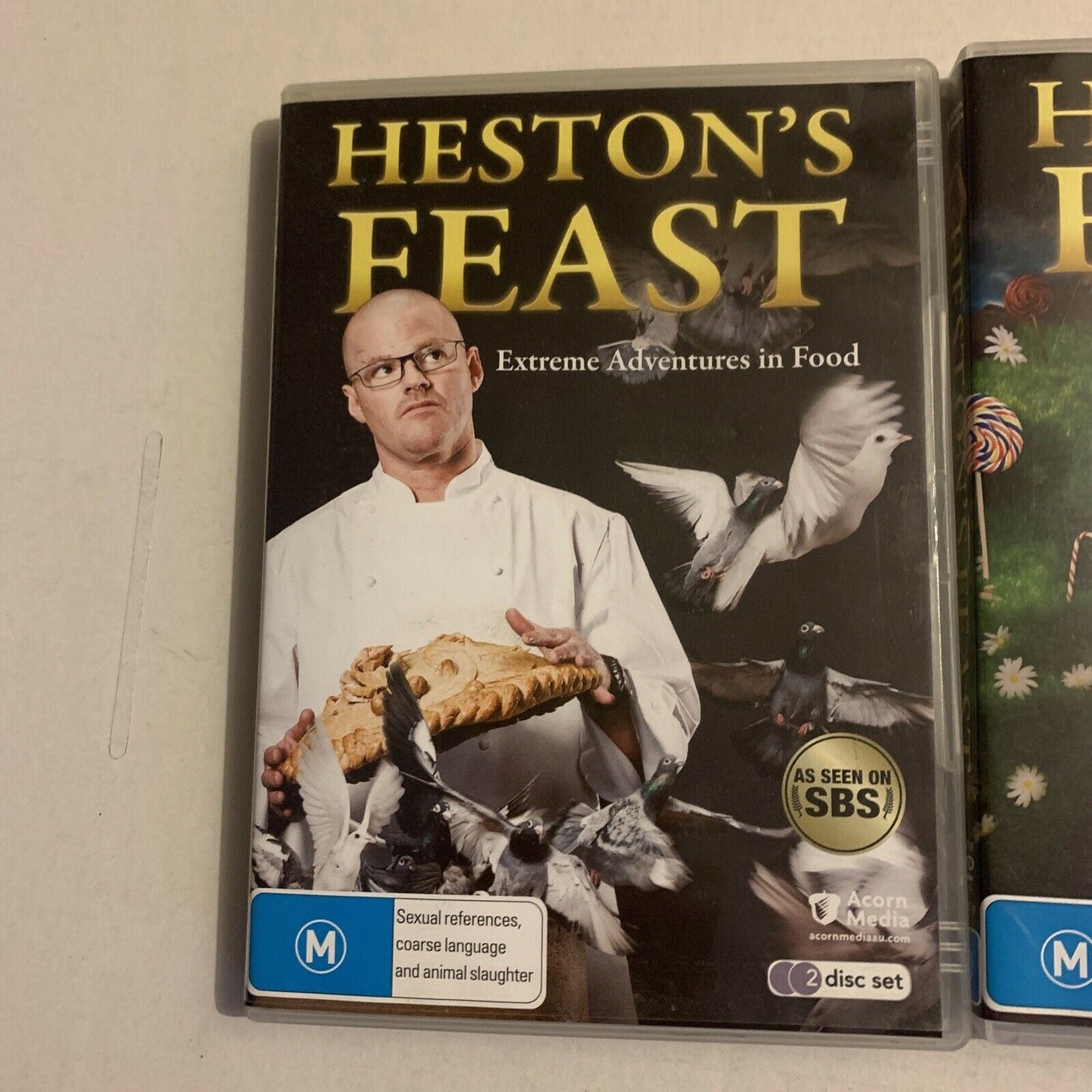 Heston's Feast - Series 1 & 2 - Extreme Adventures In Food (DVD, 2010) Region 4