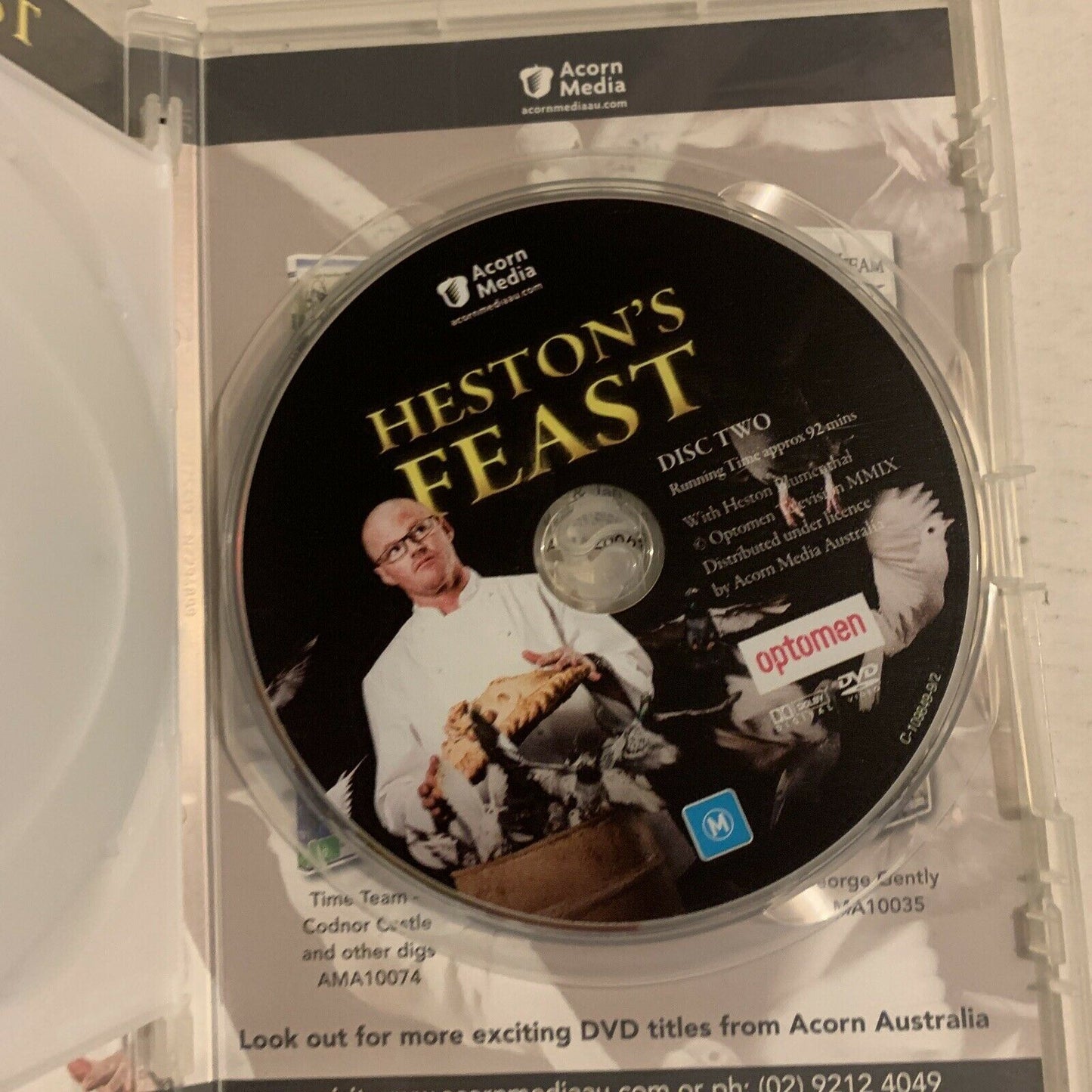 Heston's Feast - Series 1 & 2 - Extreme Adventures In Food (DVD, 2010) Region 4