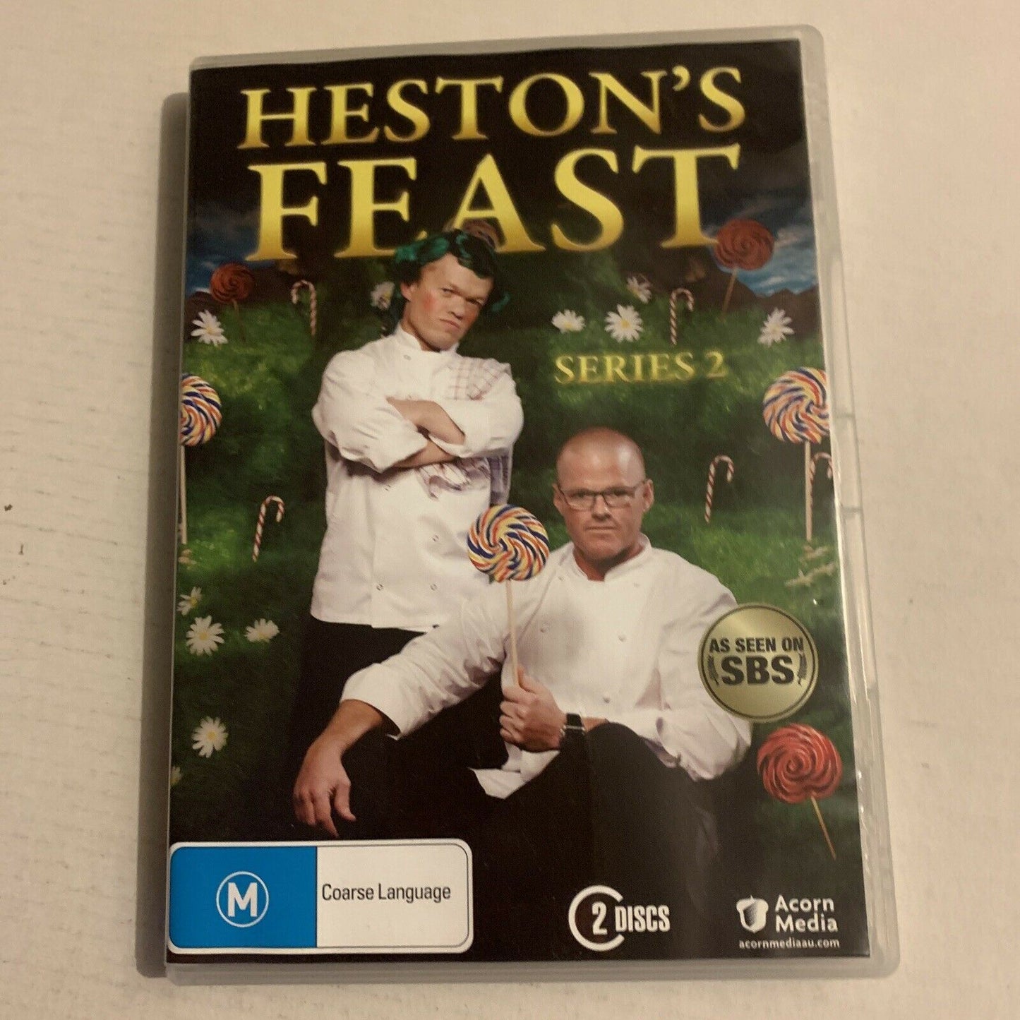 Heston's Feast - Series 1 & 2 - Extreme Adventures In Food (DVD, 2010) Region 4