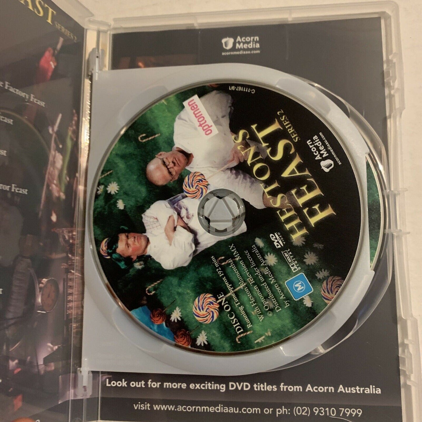 Heston's Feast - Series 1 & 2 - Extreme Adventures In Food (DVD, 2010) Region 4
