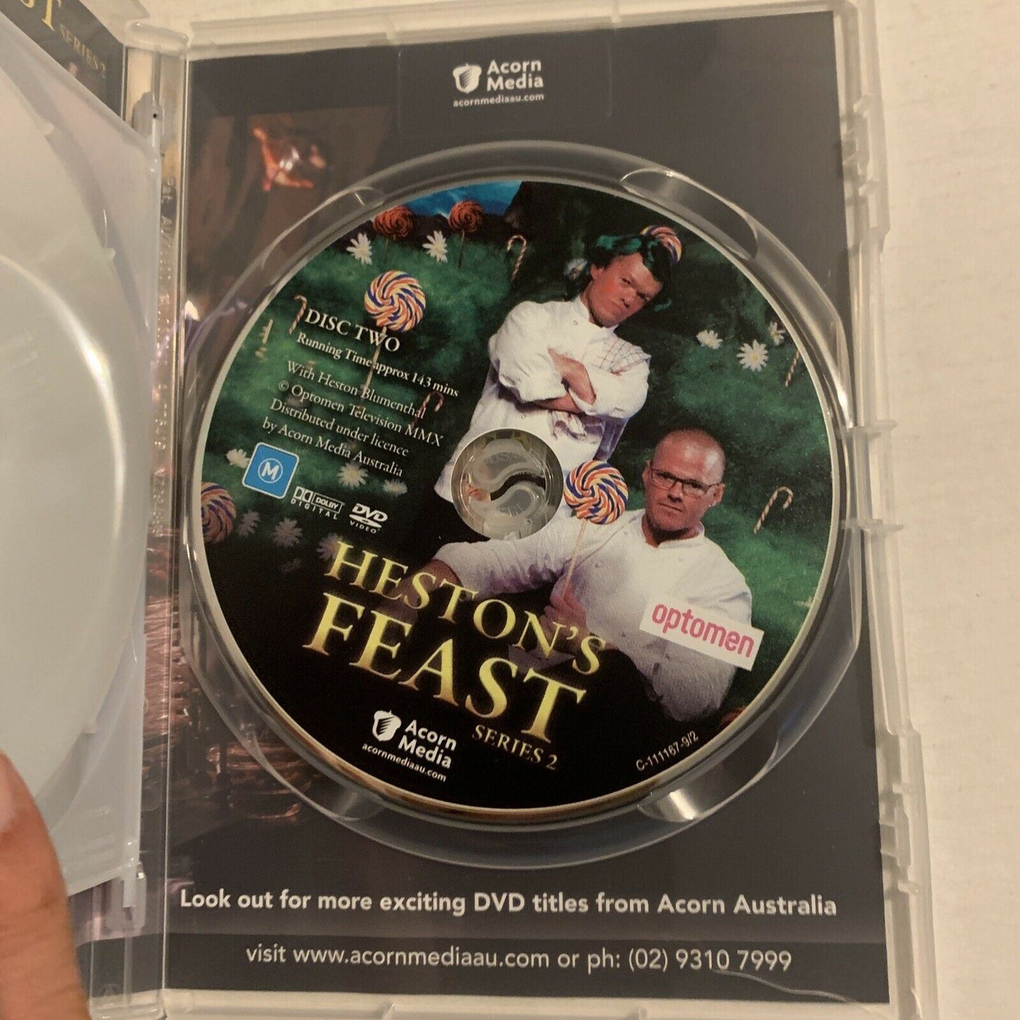 Heston's Feast - Series 1 & 2 - Extreme Adventures In Food (DVD, 2010) Region 4