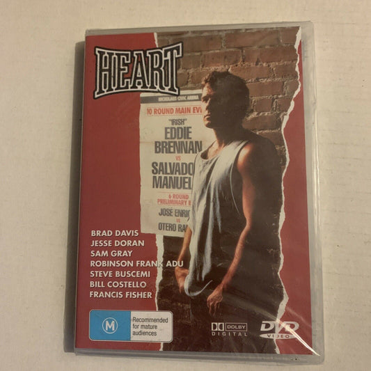 *New Sealed* Heart (DVD, 1987) Brad Davis, Jesse Doran, Sam Gray. All Regions