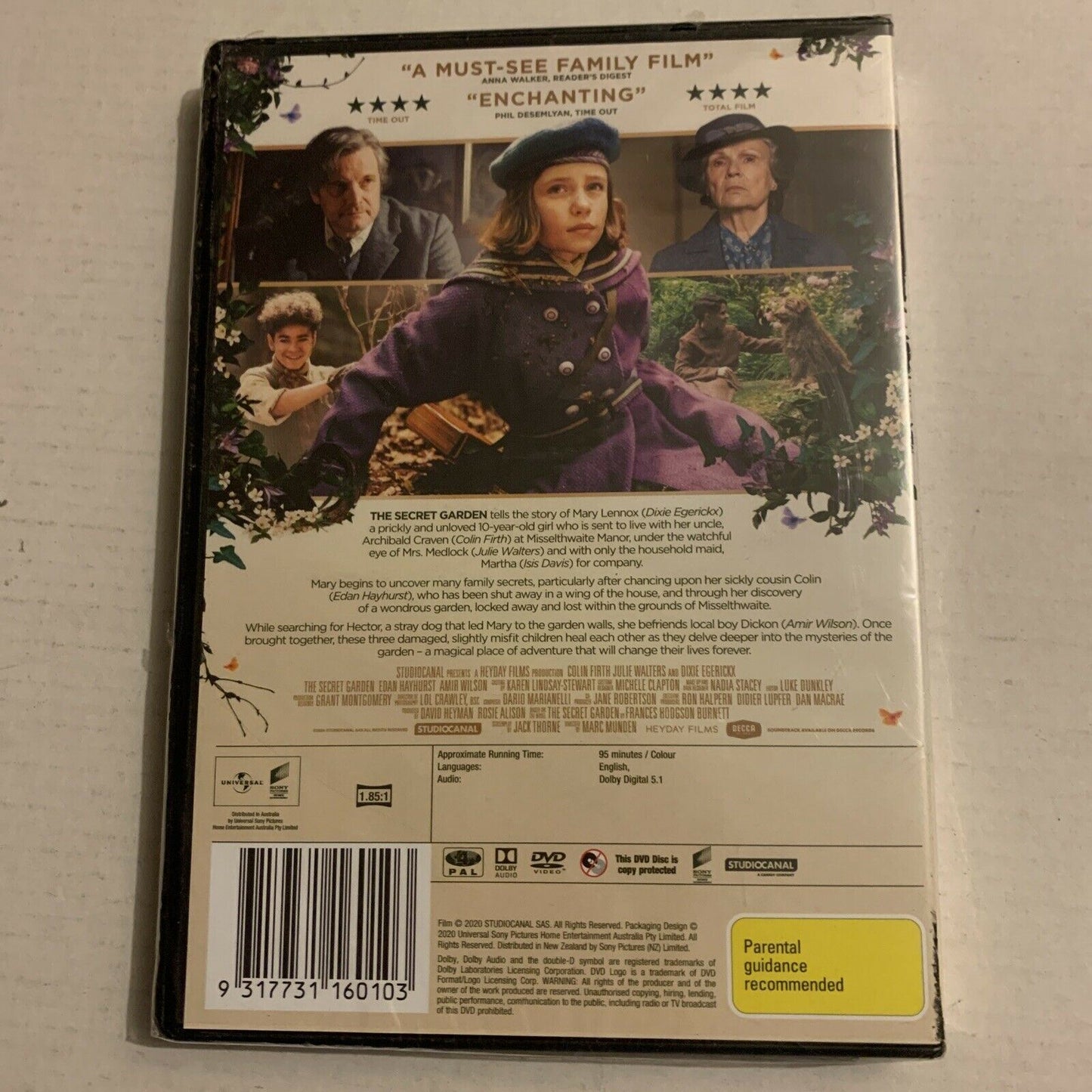*New Sealed* The Secret Garden (DVD, 2020) Colin Firth, Julie Walters. Region 4