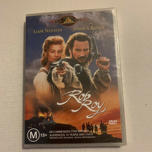 *New Sealed* Rob Roy (DVD, 1995) Liam Neeson, Jessica Lange. Region 4