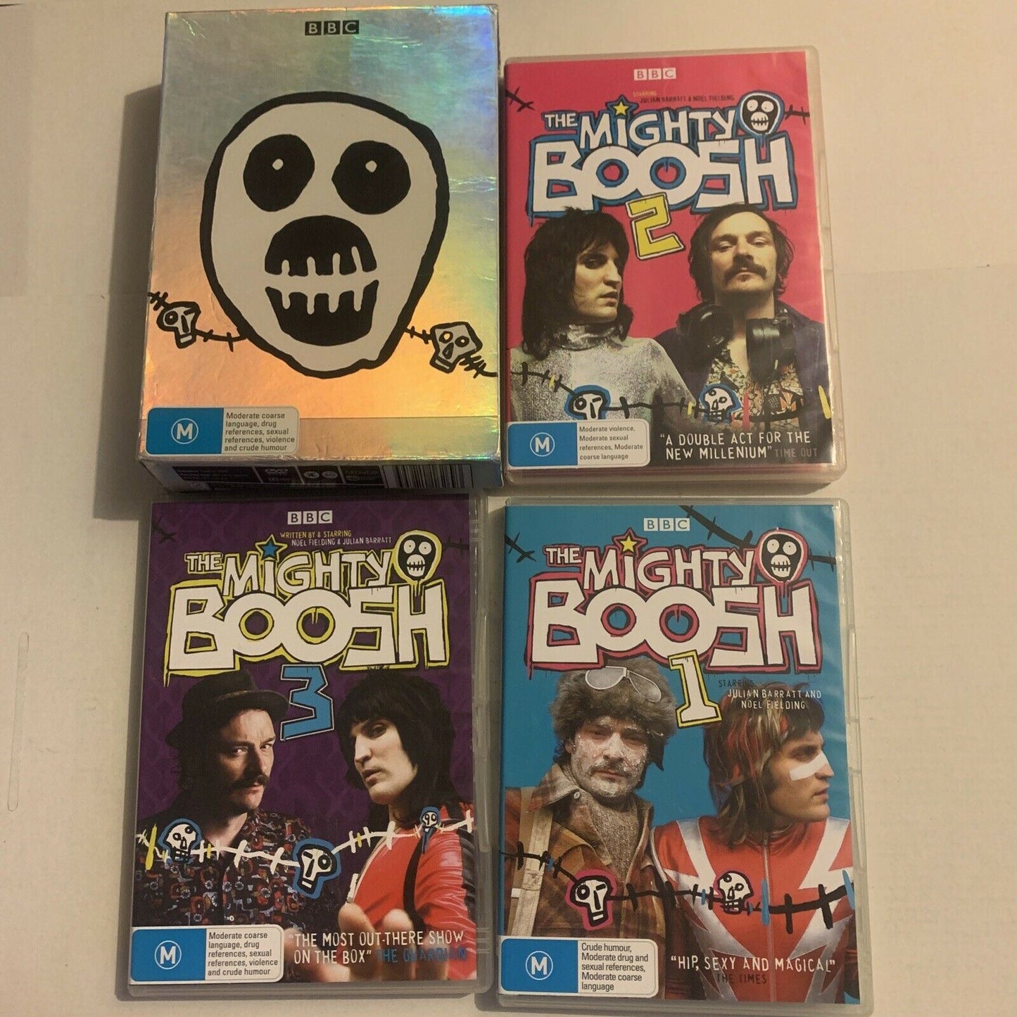 The Mighty Boosh - Series 1-3 (DVD, 2008, 6-Disc) Region 4&2