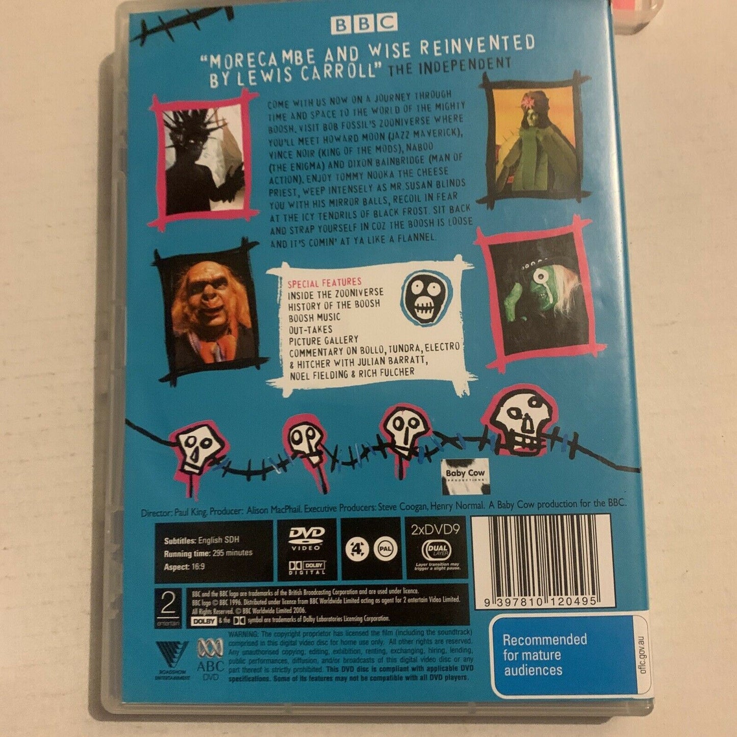 The Mighty Boosh - Series 1-3 (DVD, 2008, 6-Disc) Region 4&2