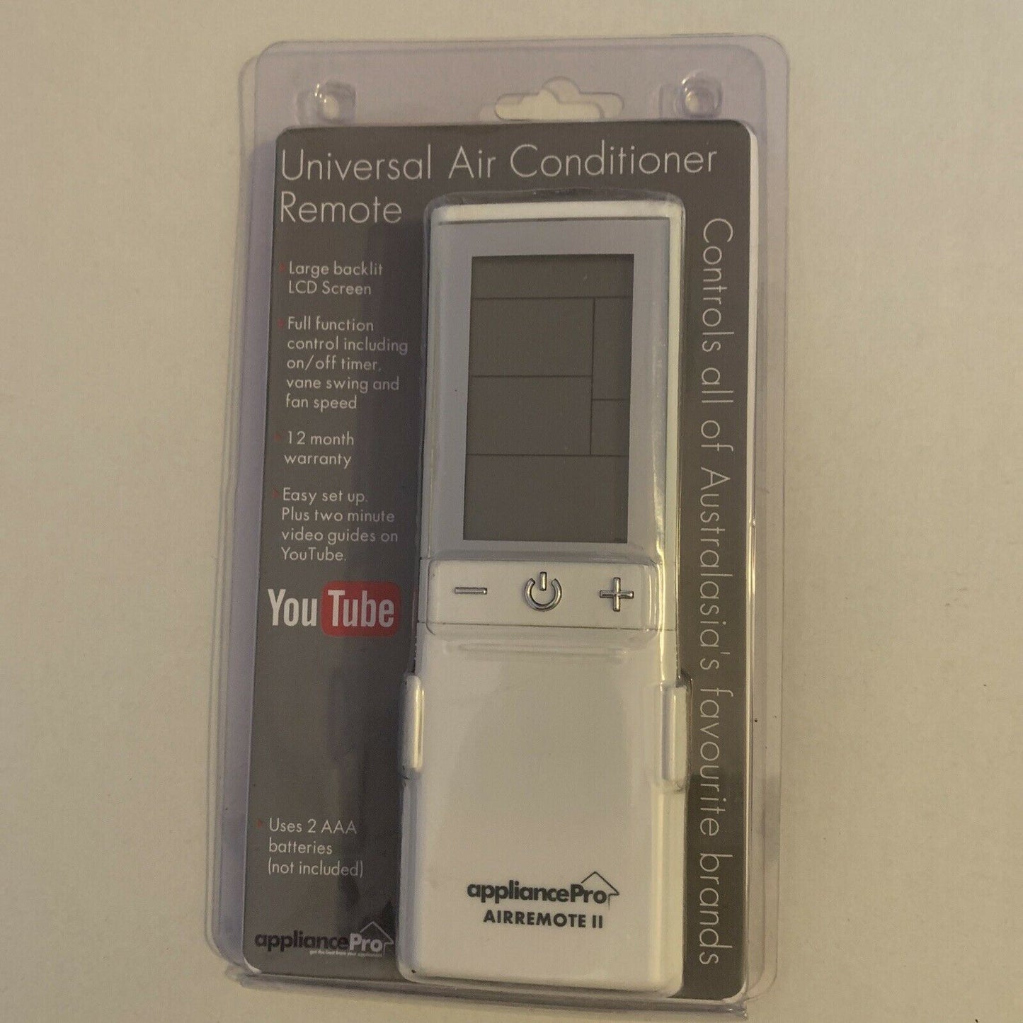 *New* AIRREMOTE 2 - Universal Air Conditioner Remote Control