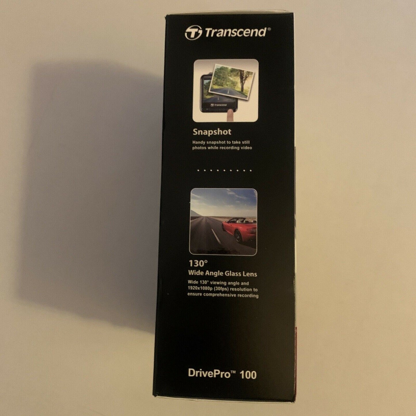 *New* Transcend DrivePro 100 - Car Video Recorder Dashcam Full HD