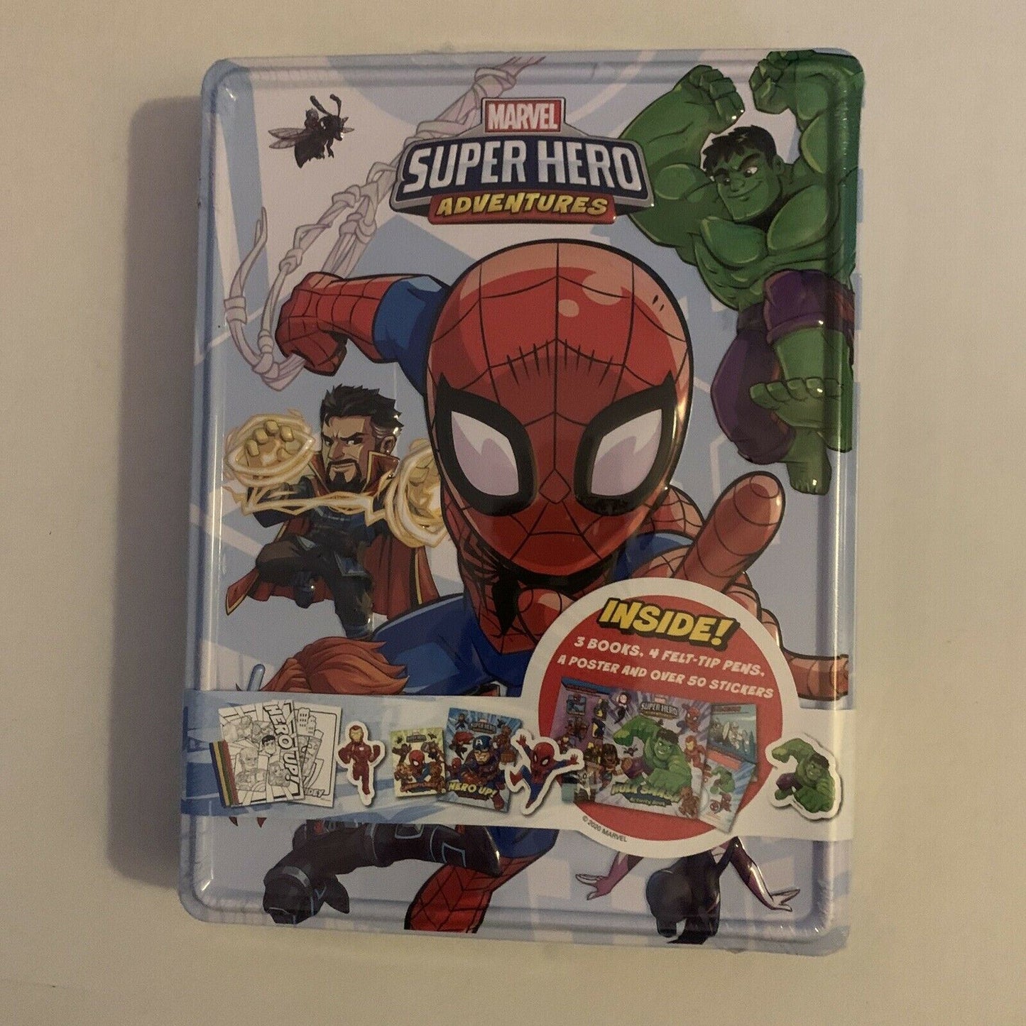 *New* Marvel Super Hero Adventures - Activity Books, Pens, Poster & 50 Stickers