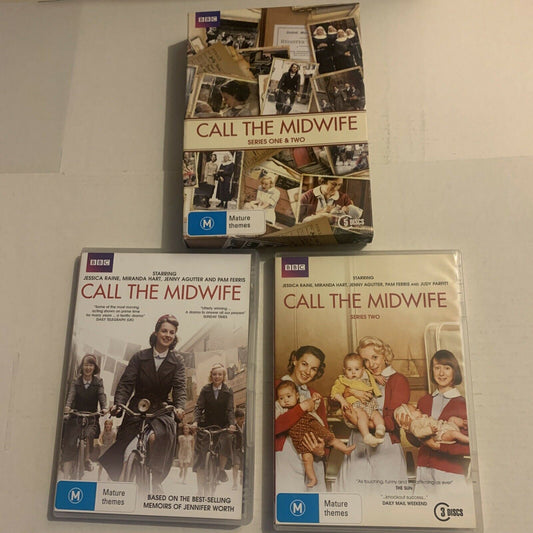 Call The Midwife : Series 1-2 (DVD, 2013, 5-Disc) BBC Region 4