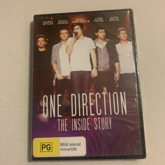 *New Sealed* One Direction - Inside Story (DVD, 2015) Region 4
