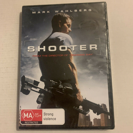 *New Sealed* Shooter (DVD, 2007) Mark Wahlberg. Region 4