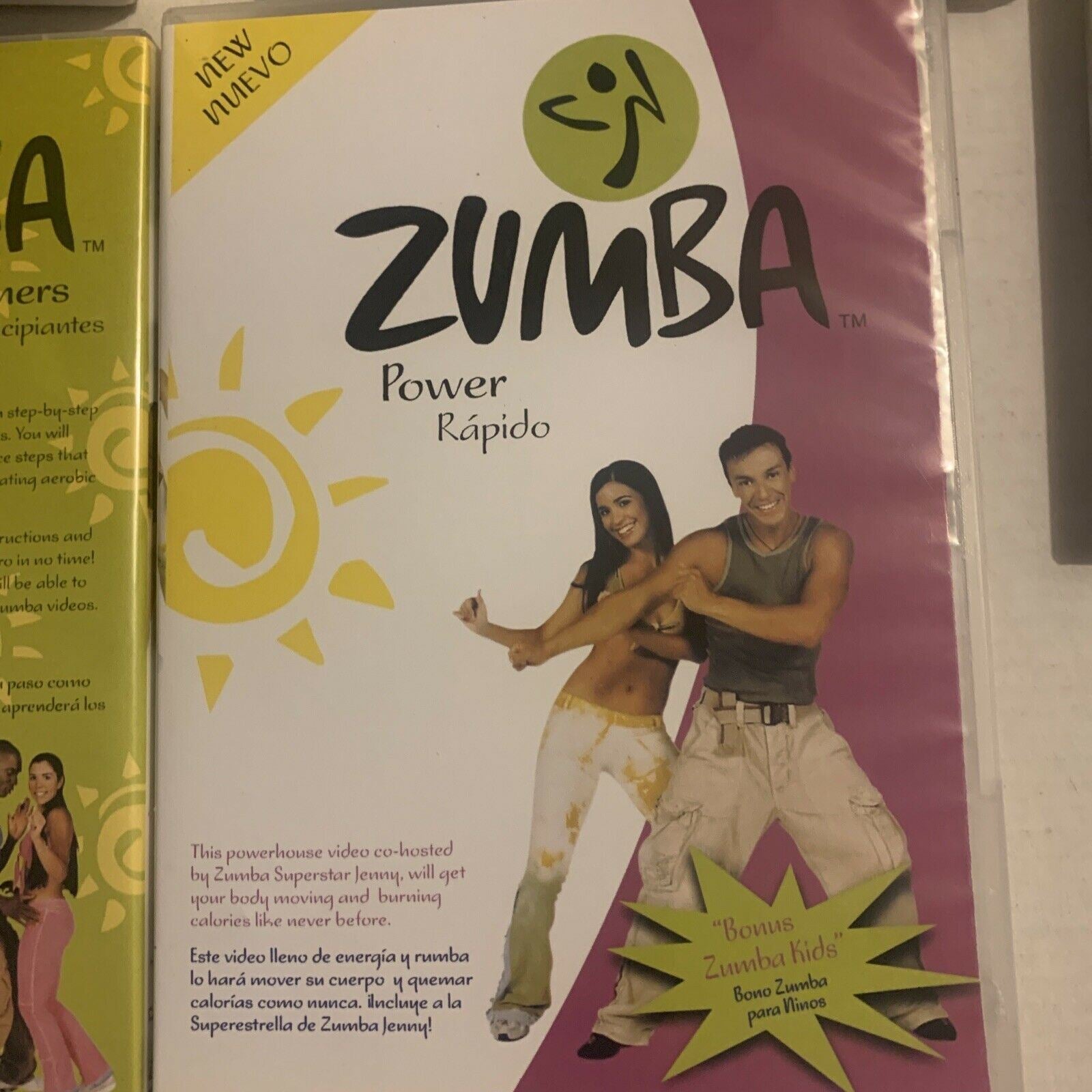 The All New Zumba Fitness DVD Boxset 4 Disc Set At Home Exercise