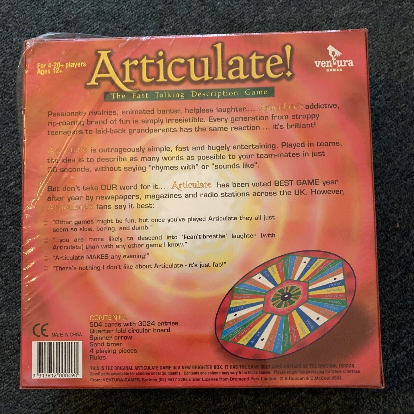 *New* Articulate - The Fast Talking Description Game