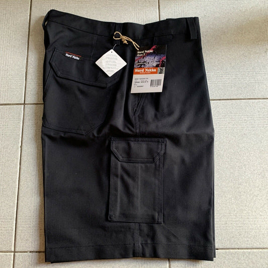 *New* Hard Yakka - Generation Y Work Shorts Y05599 Size: 87R Colour: Navy Blue