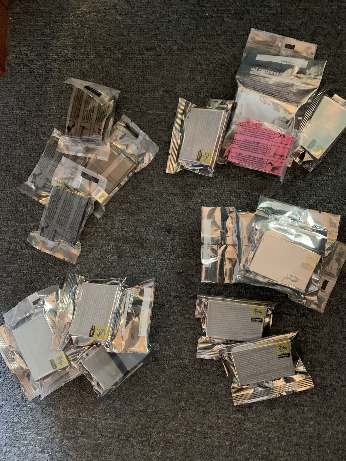 19x Ink Cartridge For Epson WF-3520 5x Cyan, 5x Yellow, 4x Black,  5x Magenta