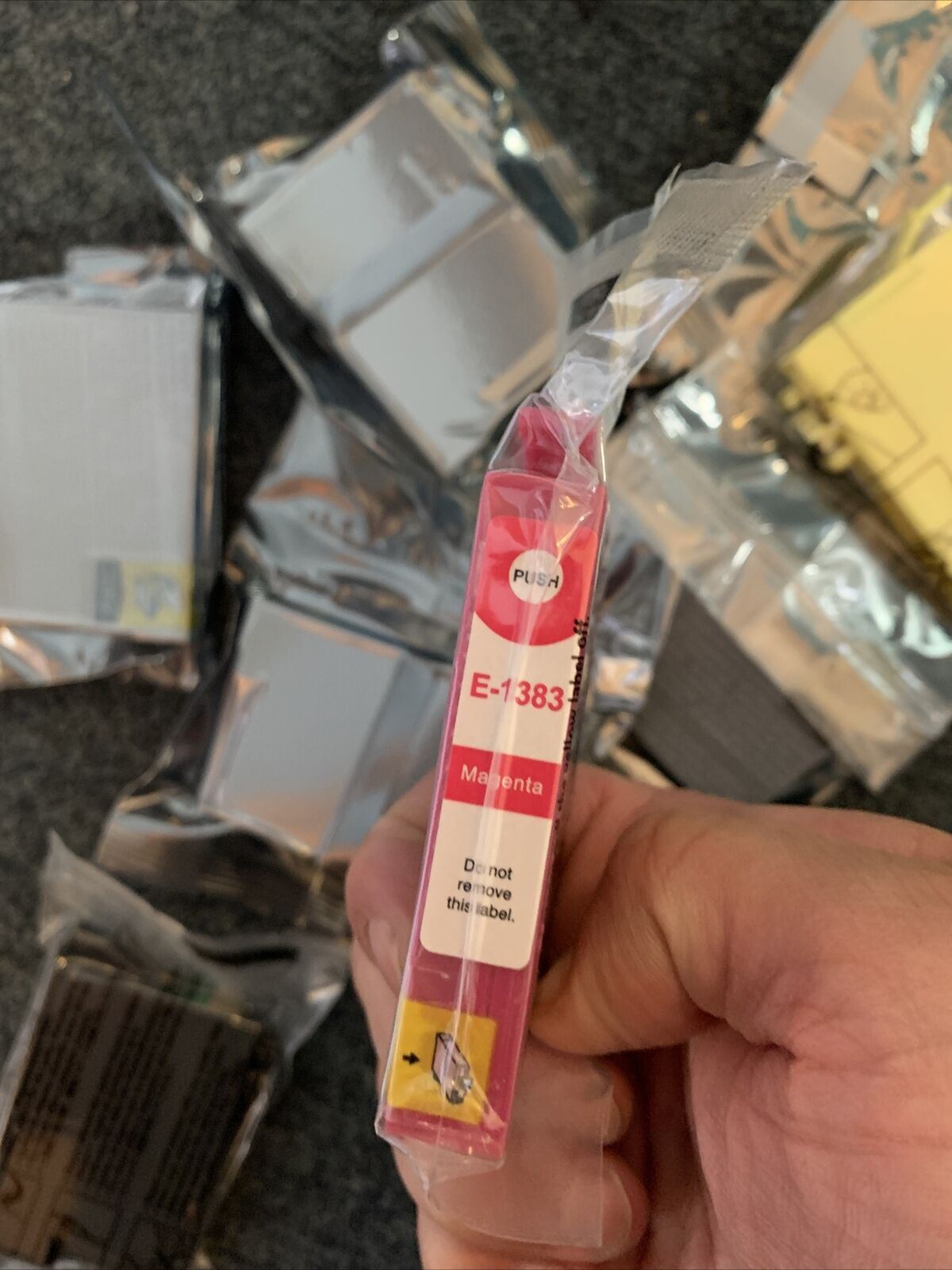 19x Ink Cartridge For Epson WF-3520 5x Cyan, 5x Yellow, 4x Black,  5x Magenta