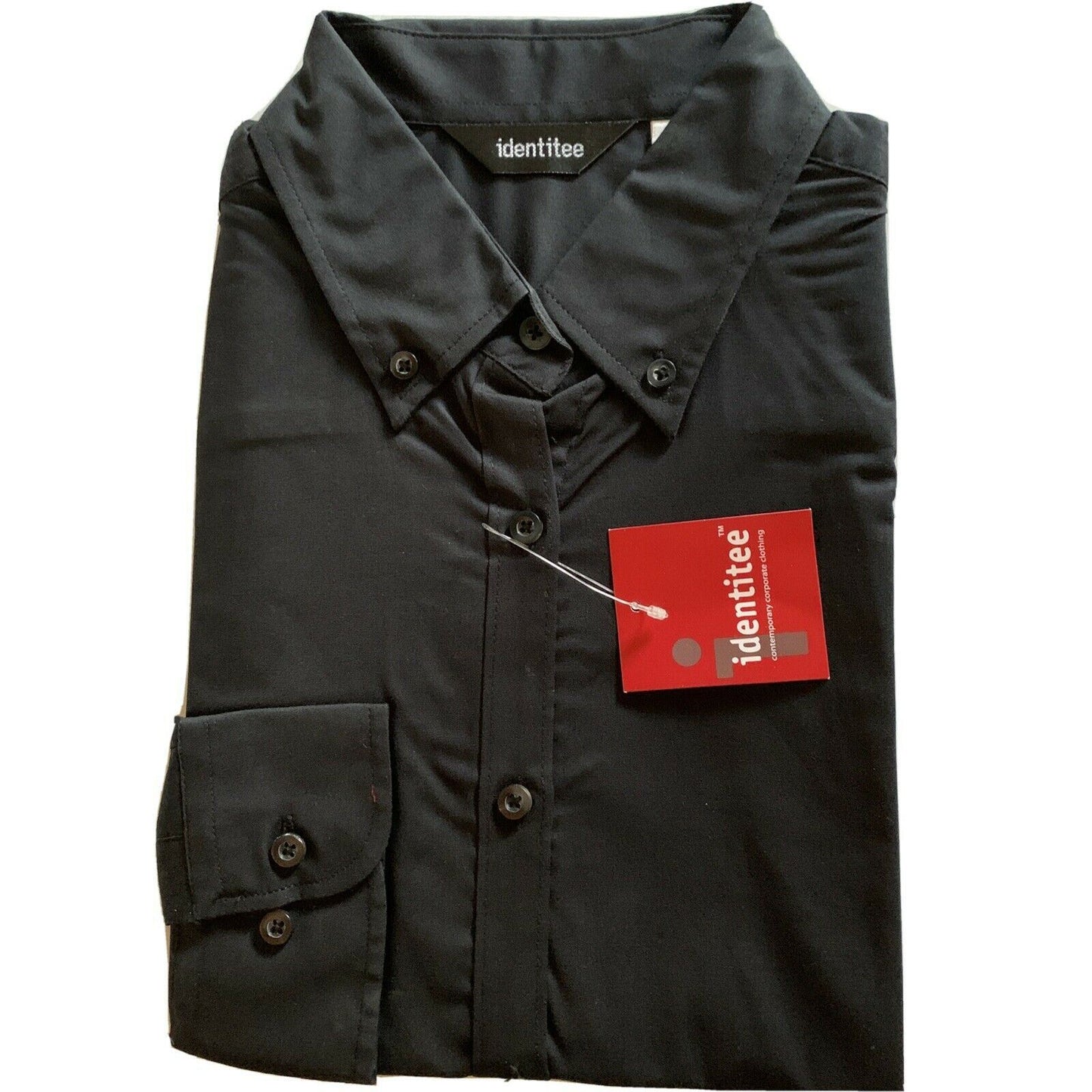 *New* Ladies Casual Long Sleeve T-Shirt Black Size: 10 Style:W53